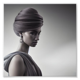 Zwart-wit kunst foto afdruk