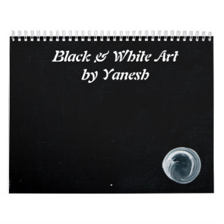 Zwart-wit kunst van Yanesh Kalender