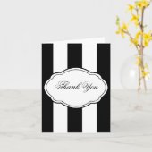 zwart-wit Label Note Kaart (Gele Bloem)