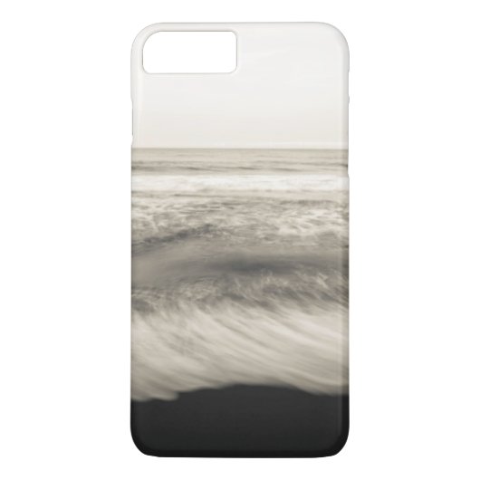 Zwart-wit landschap, Hawaii Case-Mate iPhone Case (Achterkant)