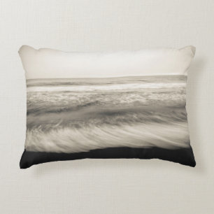 Zwart-wit landschap, Hawaii Decoratief Kussen