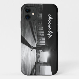 Zwart-wit langboardiPhone 5/5S-Hoesje iPhone 11 Hoesje