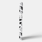 Zwart-wit leest het Plant van de Herb Case-Mate iPhone Case (Achterkant / Rechts)