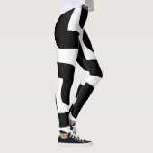 Zwart-wit Leggings (Rechts)