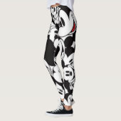 Zwart-wit Leggings (Links)