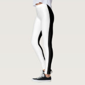 Zwart-wit Leggings (Links)
