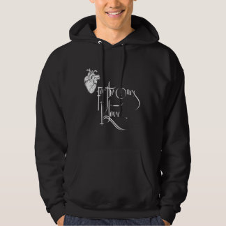 Zwart & Wit Liefde Trui Hoodie