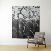 Zwart & Wit Marmer Modern Glam Mode Wandkleed (In situ)