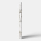 zwart-wit marmeren afwerking Case-Mate iPhone case (Achterkant / Rechts)