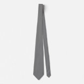 Zwart-wit Medium Size Verticale Stripes Stropdas (Voorkant)