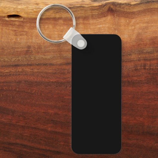 Zwart Wit Meisjesachtige Swash Naam Sleutelhanger (Voorkant)