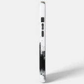 Zwart-wit Metropolis Case-Mate iPhone Case (Achterkant / Links)