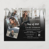 Zwart-wit, minimalistisch afstuderen fotobudget (Voorkant)