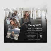 Zwart-wit, minimalistisch afstuderen fotobudget (Voorkant)