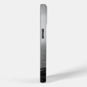 Zwart-wit minimalistische vuurtoren Case-Mate iPhone case (Achterkant / Rechts)