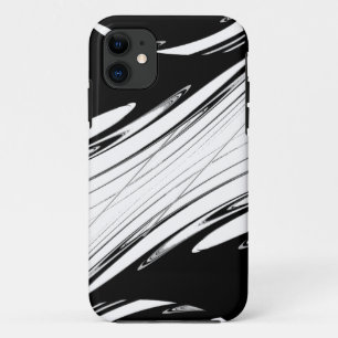 Zwart-wit modern iPhone 11 hoesje