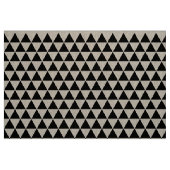 Zwart wit modern Geometrisch Rustisch Decor Linen Stof (Fat Quarter)