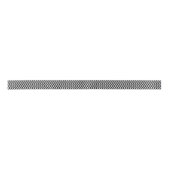 Zwart-wit Moderne Chevron Strepen Lint (Voorkant)