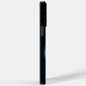 Zwart-wit Moderne Minimalistische Zwarte Wolf Case-Mate iPhone Case (Achterkant / Rechts)