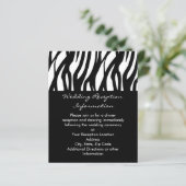 Zwart-wit Modernist Stripe (Staand voorkant)