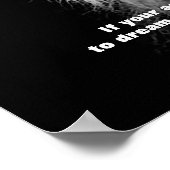 Zwart Wit Motivatie Leiderschap Leeuw Poster (Hoek)