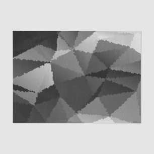 Zwart-wit mozaïekpatroon tissuepapier