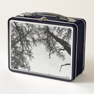 Zwart-wit Natuur Tree Forest Lunchbox