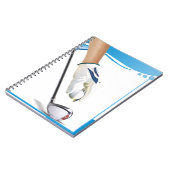 Zwart-wit Notitieboek met foto's (Linkerzijde)