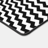 Zwart wit optisch design bureaumat (Hoek)