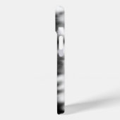 Zwart wit orchidee schilderij tropische bloemen Case-Mate iPhone case (Achterkant / Links)