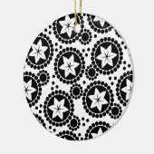 Zwart wit Ornament (Links)