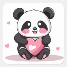 zwart-wit Panda Clipart