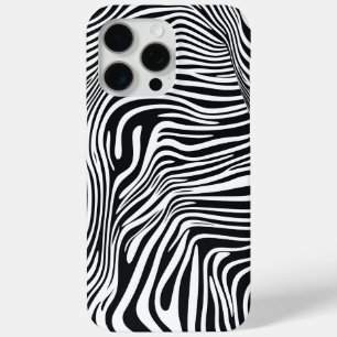 Zwart-wit 🦓 patroon iPhone 15 pro max hoesje