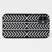 Zwart-wit patroon Case-Mate iPhone case (Achterkant (horizontaal))