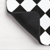 Zwart-wit patroon muismat (Hoek)