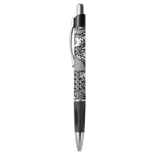 Zwart & Wit Patroon Patchwork 03 Pen (Top (Verticaal))