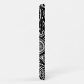 Zwart-wit patroonpatroon Case-Mate iPhone case (Achterkant/rechts)