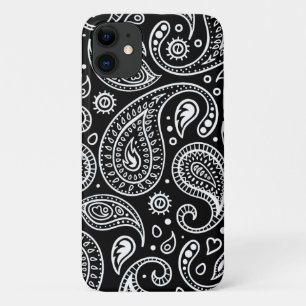 Zwart-wit patroonpatroon iPhone 11 hoesje