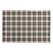 Zwart-wit Plaid MacPherson Clan Jurk Tartan Kussensloop (Achterkant)