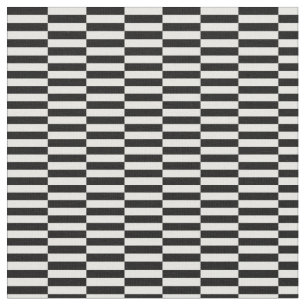 zwart wit pop art raster strepen minimalistisch stof
