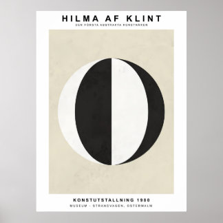 Zwart Wit Poster