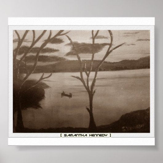 zwart-wit poster (Voorkant)