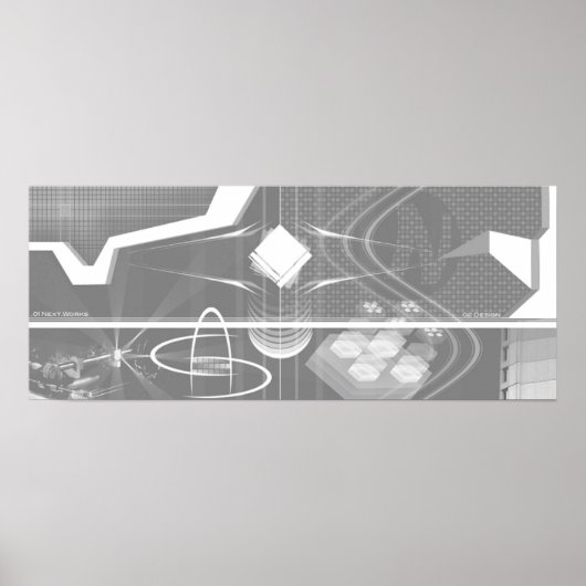 Zwart-wit Poster (Voorkant)