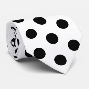 Zwart-wit Racing Silks Stippen Derby Stropdas