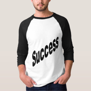 Zwart-wit Ringhshirt SUCCESS T-shirt