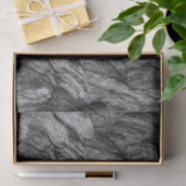 Zwart-wit Rocky Textielpatroon Tissuepapier (Geschenk)