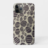 Zwart-wit, rond abstract design Case-Mate iPhone case (Achterkant)