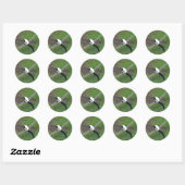 Zwart-wit Ruffed Lemur #3 Stickers (Vel)