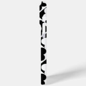 Zwart-wit Ruitenkijkpatroon Case-Mate iPhone Case (Achterkant / Links)