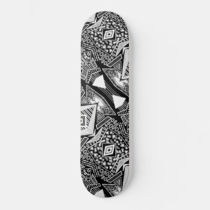 Zwart-wit Runway Mode geïnspireerd Schaats Skateboard